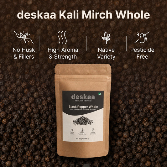 Kali Mirch Sabut (Black pepper Whole)