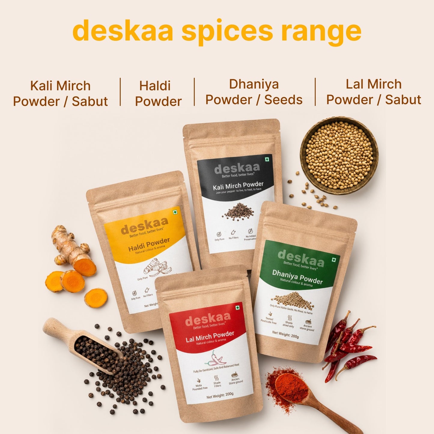 Kali Mirch Sabut (Black pepper Whole)