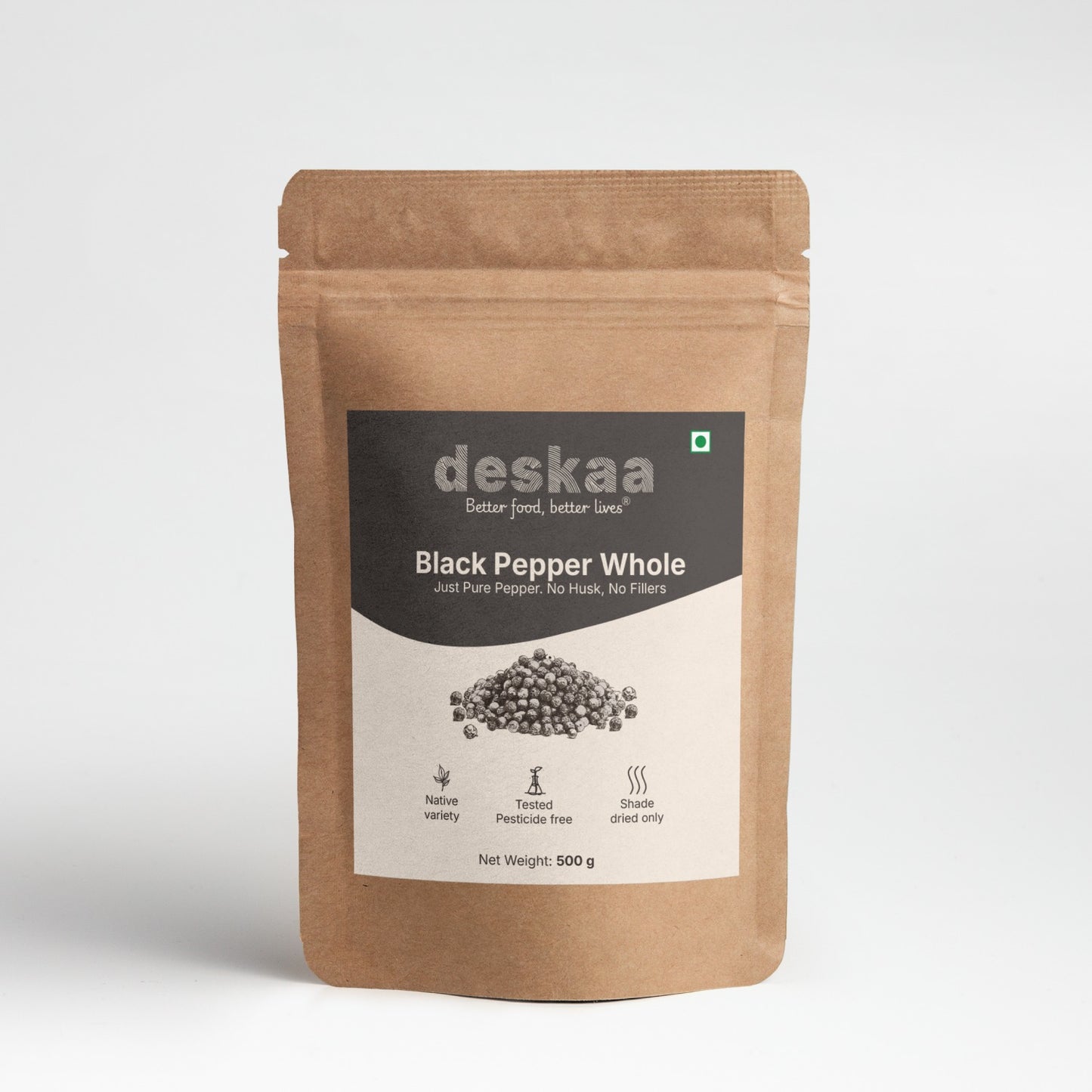 Kali Mirch Sabut (Black pepper Whole)